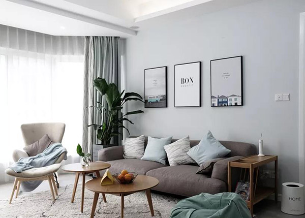 5.20，我想用TA向你表白!—120㎡清新北歐風(fēng)住宅