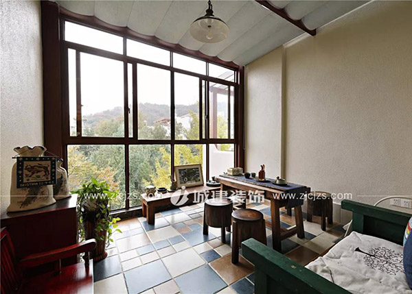 一壺香茗，品異域風(fēng)情!220㎡浪漫美式大宅，邀您鑒賞!