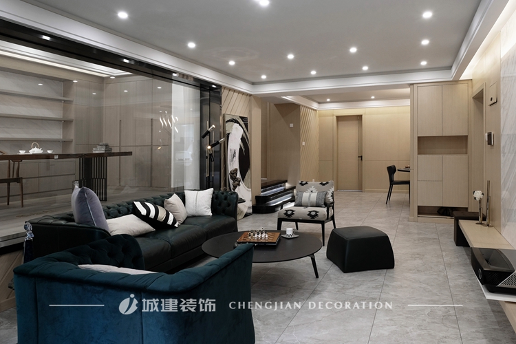 杭州舊房裝修 ▏酷尚改造家，讓愛繼續(xù)，讓幸福蔓延~190㎡現(xiàn)代輕奢