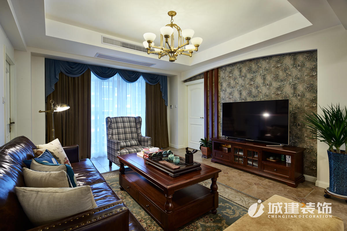 海歸小美之家-美林灣三室兩廳裝修案例