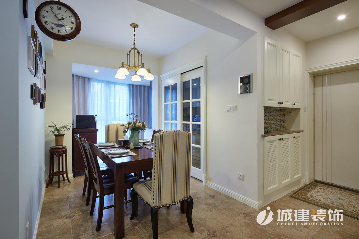 海歸小美之家-美林灣三室兩廳裝修案例