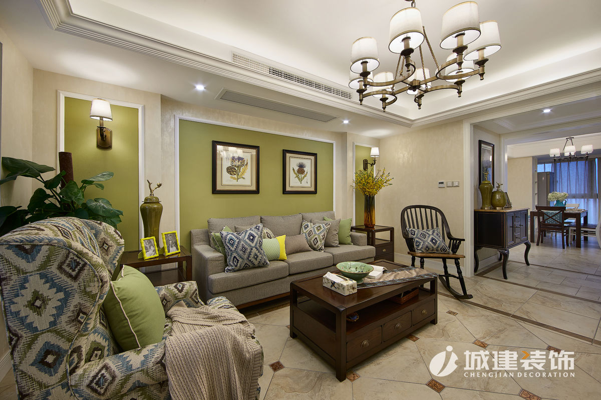 信步閑庭130平簡美風(fēng)格設(shè)計案例