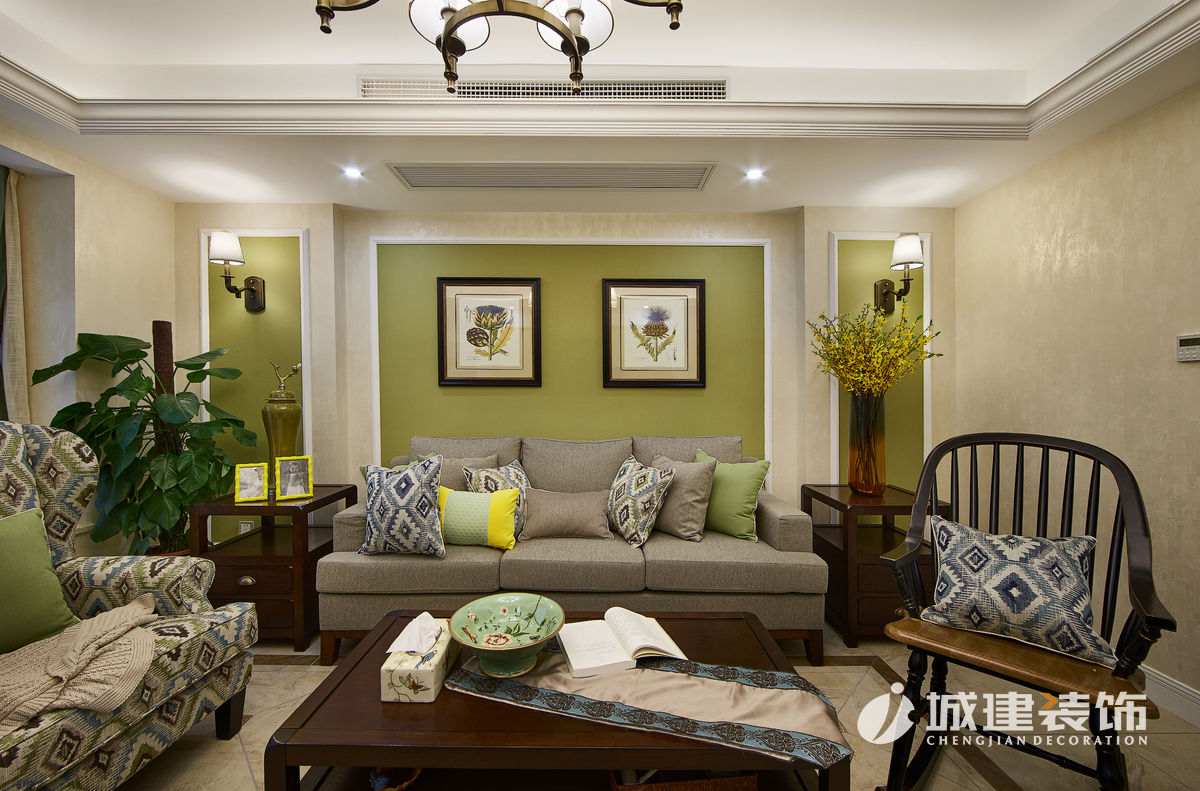 信步閑庭130平簡美風(fēng)格設(shè)計案例