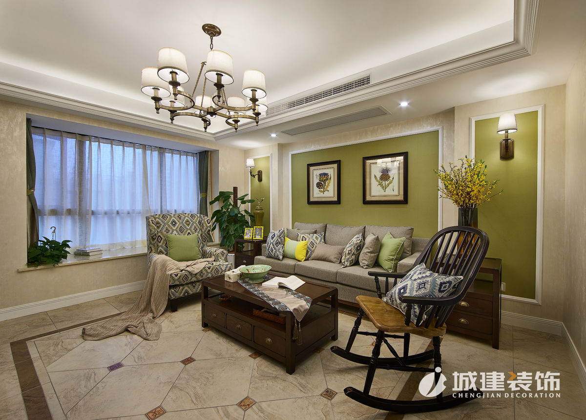 信步閑庭130平簡美風(fēng)格設(shè)計案例