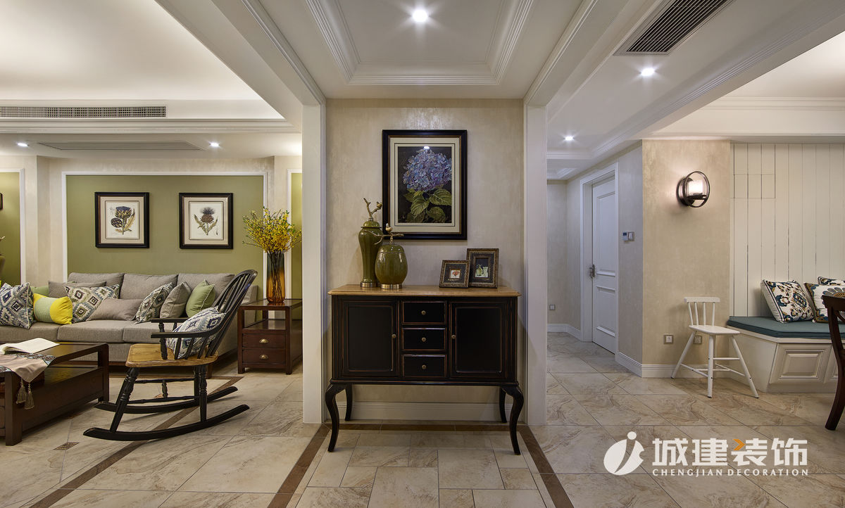 信步閑庭130平簡美風(fēng)格設(shè)計案例