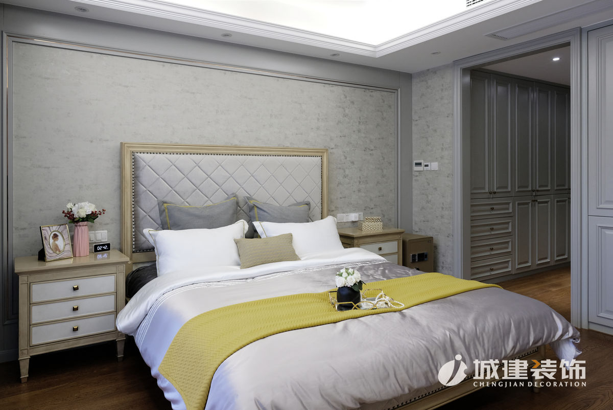 杭州公館160方美式家裝實(shí)景圖