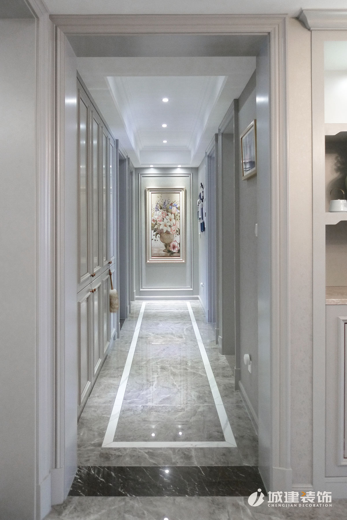 杭州公館160方美式家裝實(shí)景圖