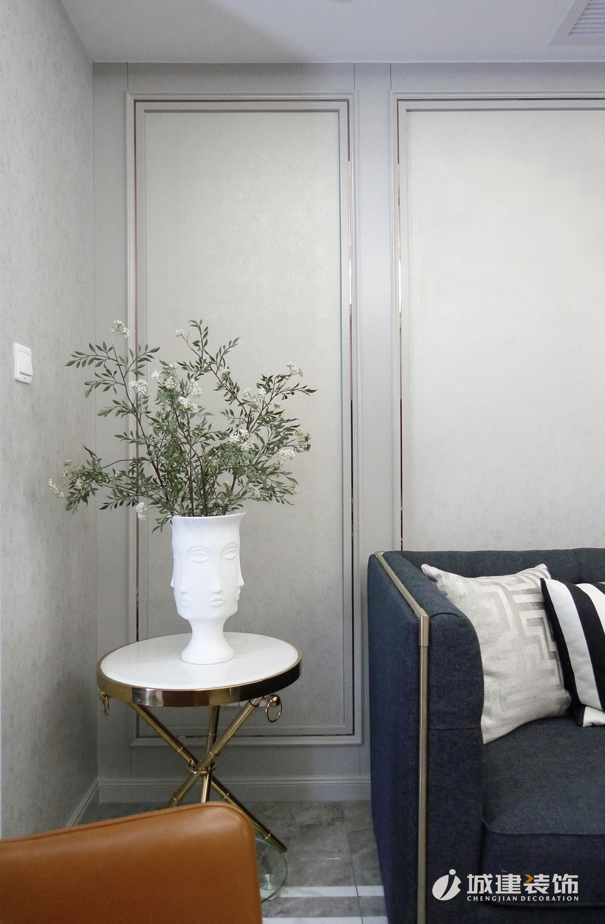 杭州公館160方美式家裝實(shí)景圖