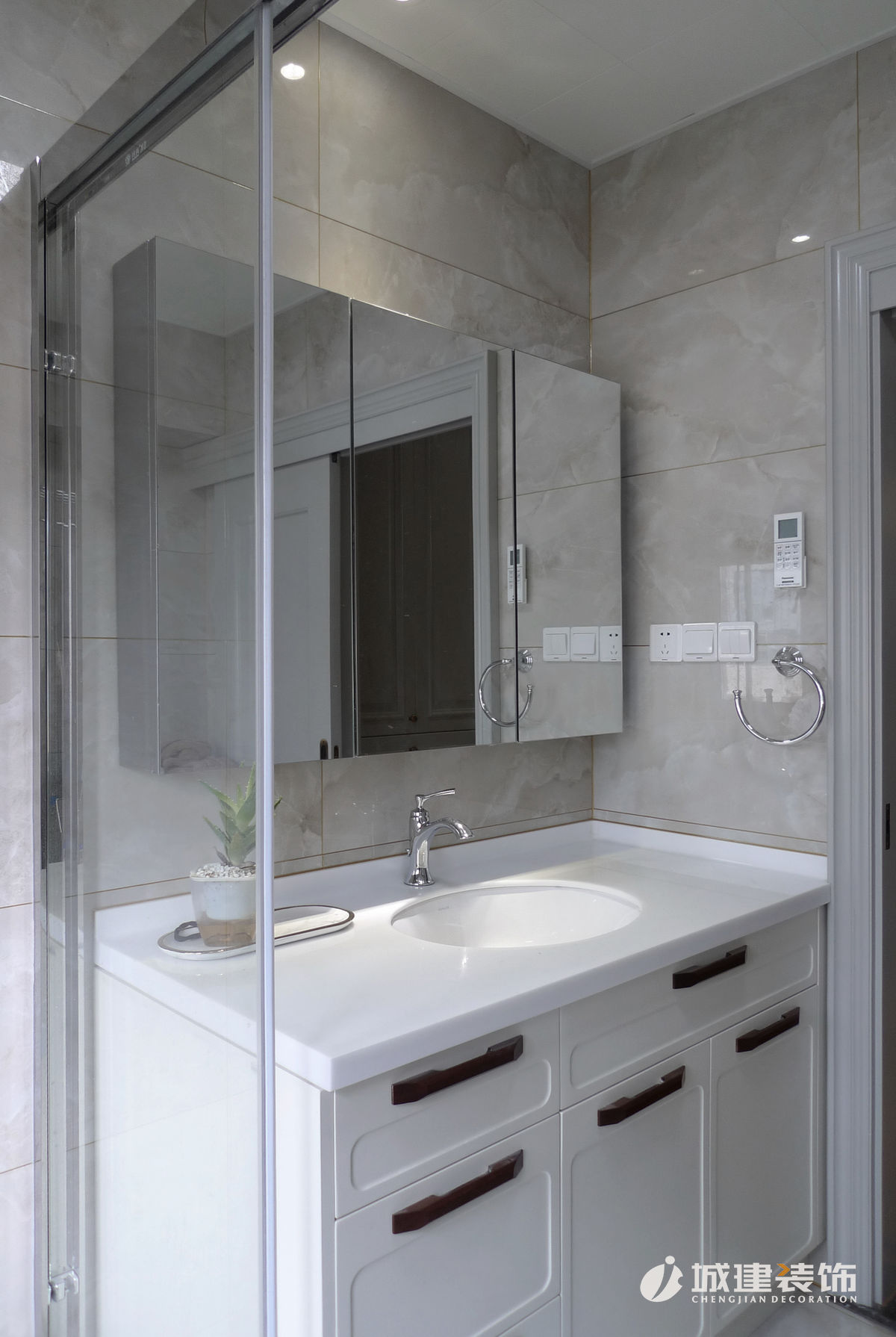 杭州公館160方美式家裝實(shí)景圖