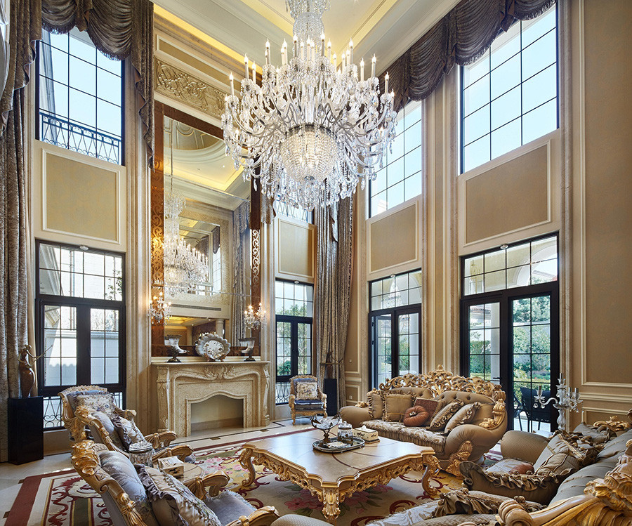 2019別墅色彩搭配原則，設(shè)計一個高端明亮的空間