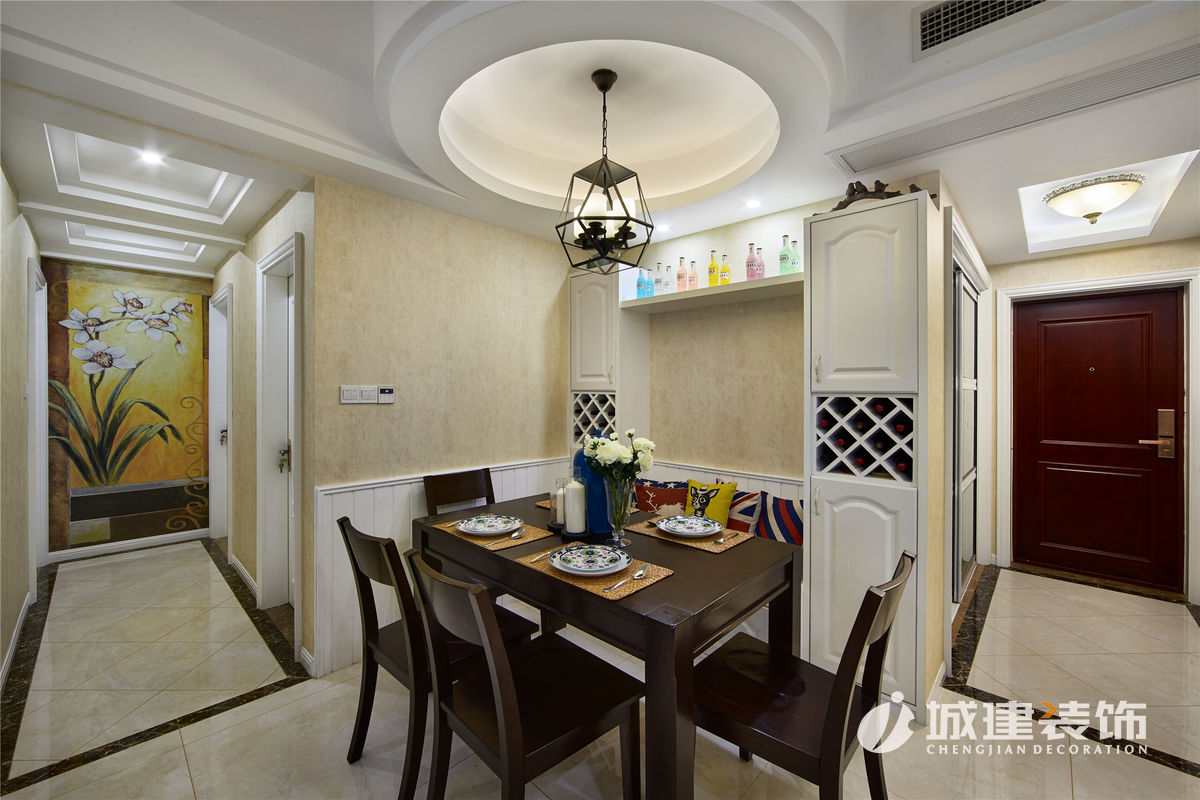 協(xié)安紫郡90方簡(jiǎn)美裝修案例